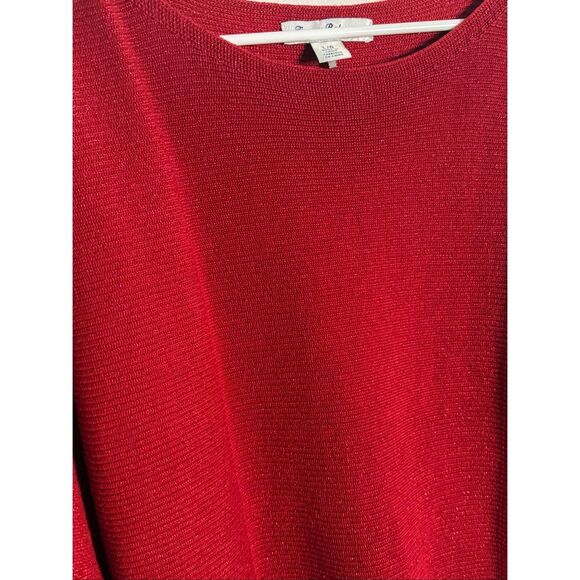 Tommy Bahama Sparkle Bonita Dolman Top Pullover Sweater Size L - Picture 6 of 7